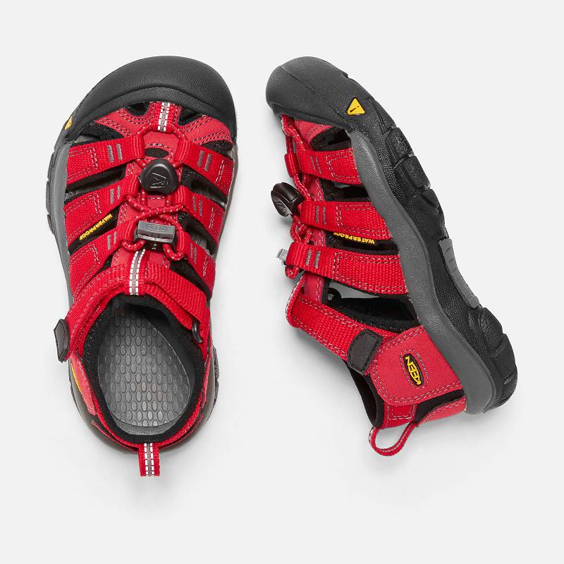 Keen Newport H2 Trekkingsandalen Kinder DE-40917 Ribbon Red/Gargoyle - Keen Kinderschuhe Rot